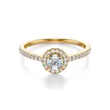 Pierścionek zaręczynowy z diamentami AJPZ_096